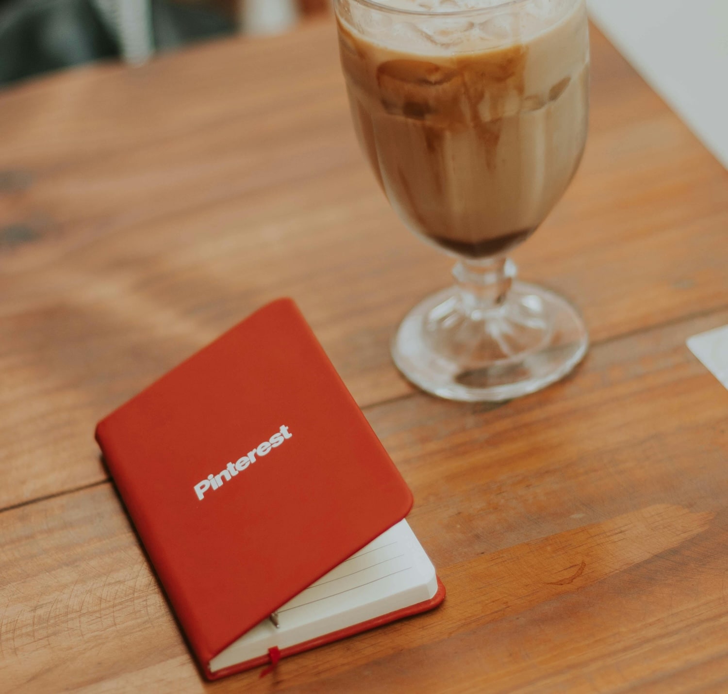 A Pinterest notebook with ideas for how to make money on Pinterest.