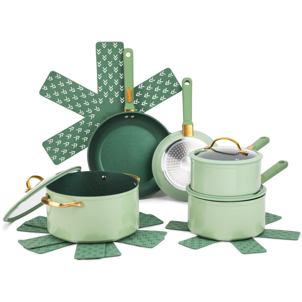 Thyme & Table 12-Piece Non-Stick Cookware Set